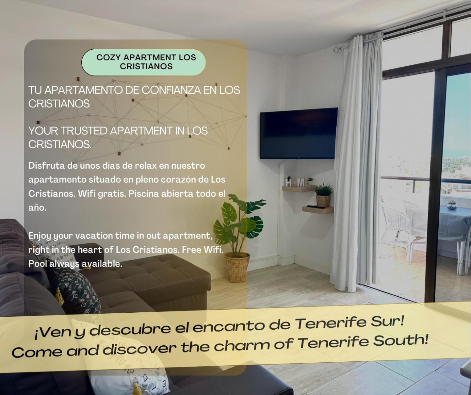 Cozy Apartament Los Cristianos Arona  Eksteriør bilde